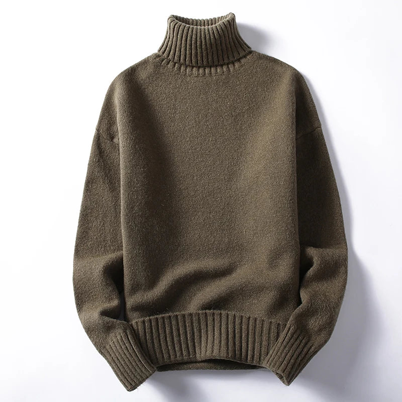 Pull à col roulé pour hommes