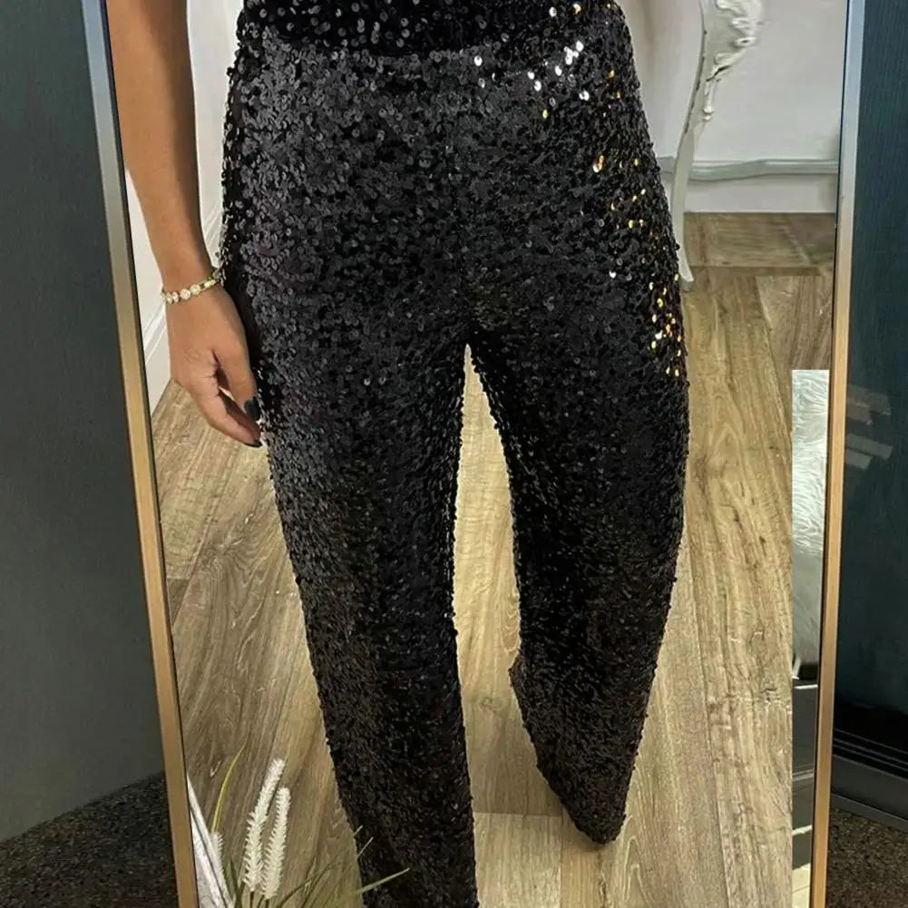 Pantalon à paillettes