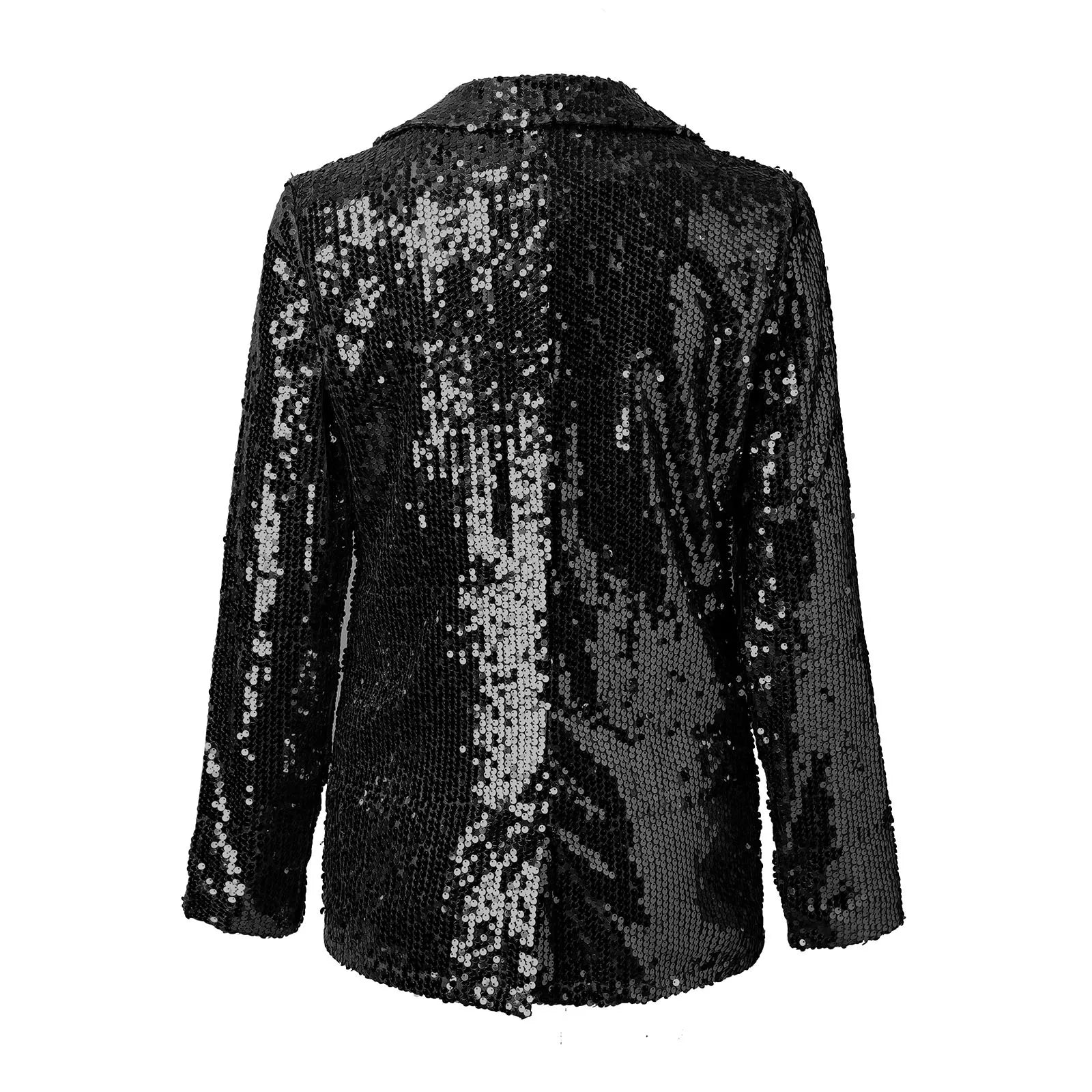 Blazer à paillettes scintillantes