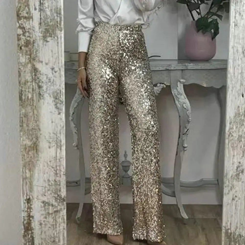 Pantalon à paillettes