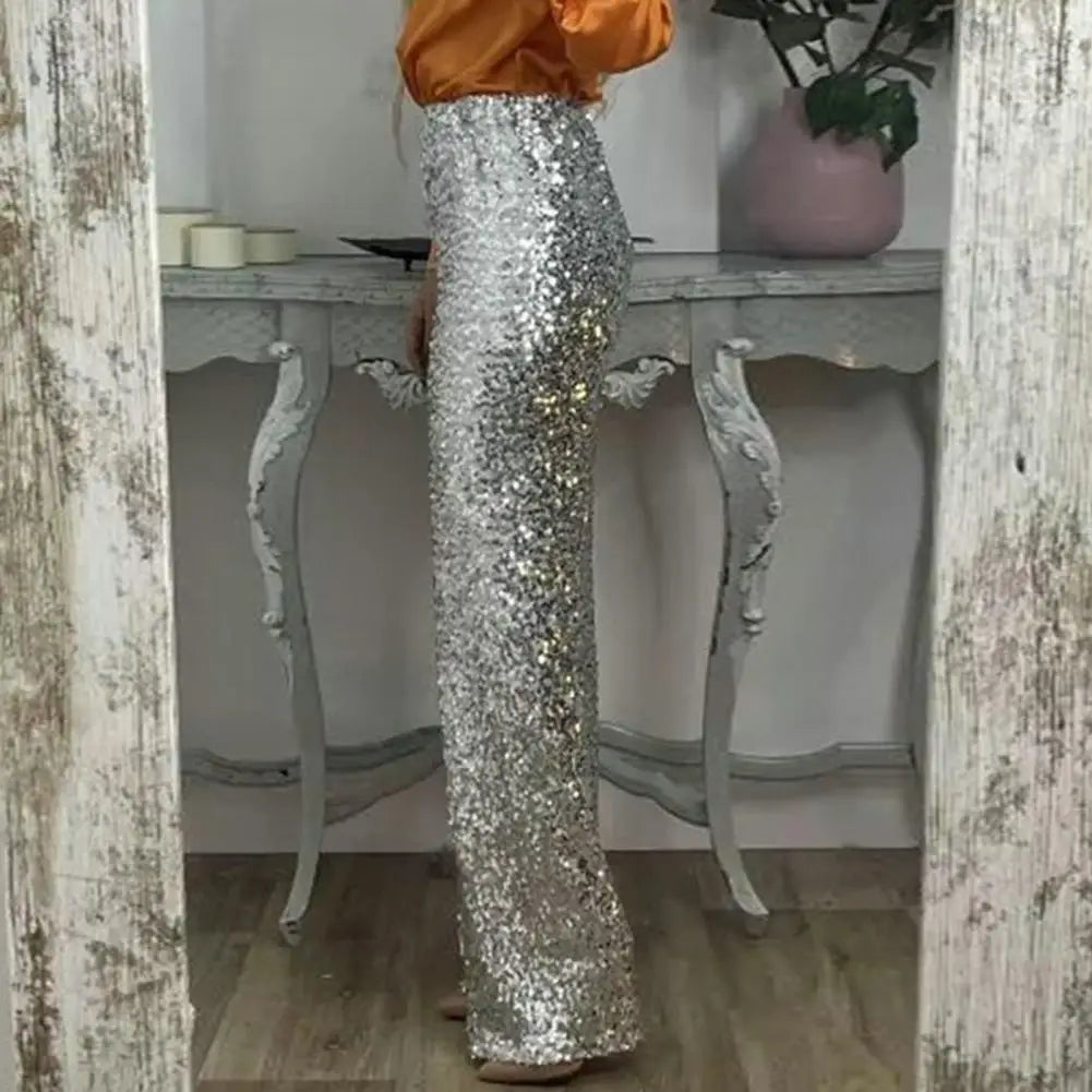 Pantalon à paillettes