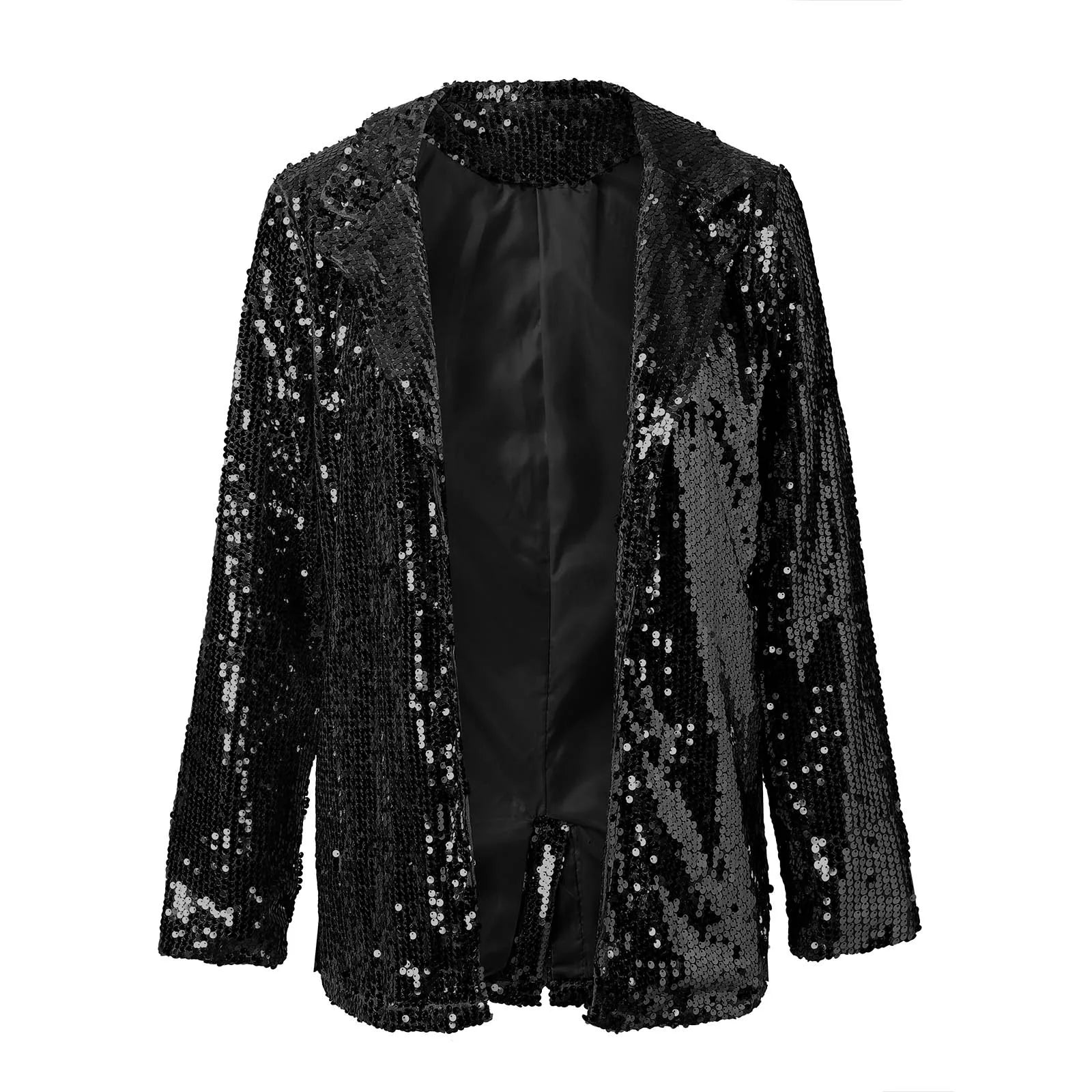 Blazer à paillettes scintillantes