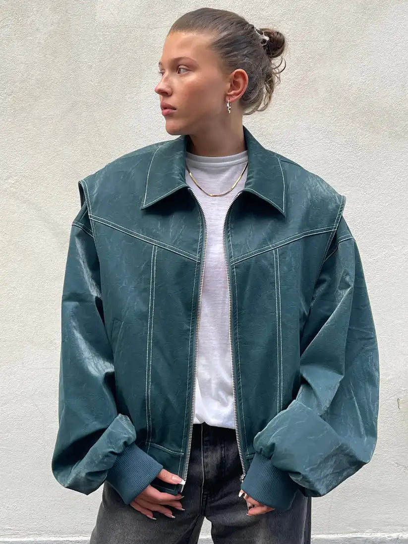 Blouson en cuir